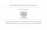 Jakob Palmkvist Based on 1804.04377, 1711.07694 (with ...maths.dur.ac.uk/lms/109/talks/1883palmkvist.pdf · Extended algebras and geometries Jakob Palmkvist Based on 1804.04377, 1711.07694