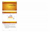 Human Languages - University of Calgary in Albertakremer.cpsc.ucalgary.ca/.../Language-Handout.pdf2016/01/05 CPSC 449 Problems with programming languages •Programming languages can