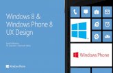 Windows 8 & Windows Phone 8 UX Design · Make dinner plans for tonight with friends Start a plan • Suggest a restaurant • Make a reservation at a restaurant Vote on a plan from