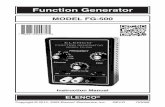 Function Generator - ElencoVCO Multiplier and Sine Shaper +1 AM Input Sine/Saw Output Mult. Out V+ Timing Capacitor Timing Resistor Symmetry Adjust Waveform Adjust Ground Sync Output