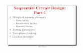 Sequential Circuit Design: Part 1people.ee.duke.edu/~jmorizio/ece261/classlectures/SeqPart1.pdfMicrosoft PowerPoint - Sequential Circuits 2006 (Part 1) Author: Owner Created Date: