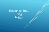Build an IoT SaaS using Python · Payment Processing Recurring payments, with all the subscription plumbing Simple one-off payments Keeps customer credit card information Easy to
