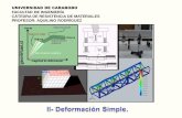 UNIVERSIDAD DE CARABOBO FACULTAD DE INGENIERÍA CÁTEDRA DE …sd59f029d35f5cc86.jimcontent.com/download/version/... · ii- resistencia de materiales: ensayo de traccion simple con