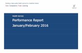 Health Service Performance Report January/February 2016 · PDF file Health Service Performance Report January/February 2016 5 Quality and Patient Safety National Incident Management