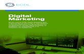 ECDL Digital Marketing Brochure 201808 web€¦ · • Βασικές έννοιες • Web analytics • Social media insights • Analytics e-mail marketing και οnline διαφήμισης