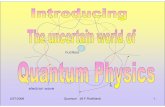 nucleus orbital - University of Melbourneflai/Theory/lectures/Quantum.pdf · However, we do need a link between the wave and particle models. We need a relationship between wave frequency,
