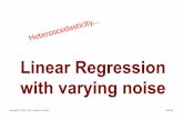 Linear Regression with varying noise - Penn … › ~cis520 › lectures › more...Title intro_regression.pptx Author Lyle Ungar Created Date 9/16/2015 12:24:59 PM