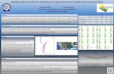 Mapping of NDVI and SAVI By Using Remote Sensing › scisoc › 2016am › webprogram... Mapping of NDVI and SAVI By Using Remote Sensing Technique in Kavakdere Plain, Western Turkey