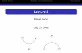 Lecture 2 - Stanford Universitysporadic.stanford.edu/quantum/lecture2.pdf · Lecture 2 Daniel Bump May 23, 2019 V V K V V K. Sweedler NotationBialgebras and monoidal categoriesRigid