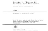 Lecture Notes in Computer Science · 2013-07-19 · LOGICALC: An Environment for Interactive Proof Development D. Duchier and D. McDermott 121 Session 4 Implementing Verification