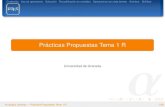 Prácticas Propuestas Tema 1 R - ugr.esmvargas/P1.pdfM.Vargas Jimenez — Pr´ acticas Propuestas Tema 1 R´ 16/29 ContenidoUso de operadoresSelecci´on Recodiﬁcacion de variables´