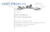 OPTIMUS Final Report Final Report_Part B.pdf¢  Decision Support Approach 4 Forecasting electrical consumption