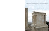 THE RESTORATION OF THE MONUMENTS OF THE ATHENIAN … · the restoration of the monuments of the athenian acropolis ministry of culture and tourism - acropolis restoration service