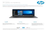 HP Laptop 15s-fq1001nv · Φύλλο δεδομένων HP Laptop 15s-fq1001nv Χαρακτηριστικά Οι ονομασίες USB Ty pe- C™ και USB- C™ είναι εμπορικά