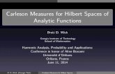 Carleson Measures for Hilbert Spaces of Analytic Functions › ~pjaming › bonami › Wick.pdf · Besov-Sobolev Spaces on Bn Using Harmonic Analysis Calderón-Zygmund Estimates for