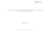 GREE Platform Android SDK Ver. 3.0.0 α Developer's Guide · PDF file 2015-08-25 · GREE Platform Android SDK version SDK Version GREE Platform Android SDK 3.0.0 α Development environment
