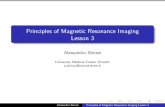 Principles of Magnetic Resonance Imaging Lesson 3 › ~zegel101 › ISC2017 › slides3.pdfAlessandro Sbrizzi Principles of Magnetic Resonance Imaging Lesson 3 Fourier Series. Discretization