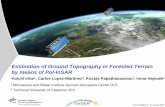 Estimation of Ground Topography in Forested Terrain by means of Pol …earth.esa.int/workshops/polinsar2009/participants/392/pres_2_Iribe_… · Estimation of Ground Topography in