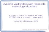 Dynamic void finders with respect to cosmological probesdavide2.bo.astro.it/wp-content/uploads/2014/02/elyiv_2015.pdf · Dynamic void finders with respect to cosmological probes A.