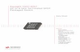Keysight 1GG7-8251 DC to 8 GHz Terminated SPDT Packaged Switch · 2019-12-04 · Keysight 1GG7-8251 DC to 8 GHz Terminated SPDT Packaged Switch Data Sheet Features – RoHS compliant