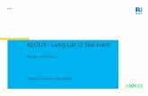 AEOLIX - Living Lab 12 final event - Operations  · PDF file

iru.org AEOLIX - Living Lab 12 final event Ted Zotos, IRU Projects AEOLIX LL12 final event, Αθήνα, Ελλάδα