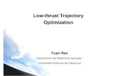 Low-thrust Trajectory Optimization - UB · The orbit maneuver needs a long time. So the Impulse Assumption can not be used in the low-thrust orbit design and optimization. We need