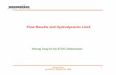 Flow Results and Hydrodynamic Limit - 筑波大学 › ATHIC2008 › Talk_Slides_files › 1B-1_Tang.pdfAihong Tang 2nd ATHIC, Tsukuba, Oct. 2008 3 The story continues T. Hirano, RHIC