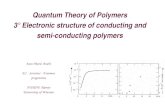 Quantum Theory of Polymers 3 Electronic structure of conducting and semiconducting ...tiger.chem.uw.edu.pl/staff/edytam/Erasmus-Warsaw-Pr3.pdf · 2005-05-17 · Quantum Theory of