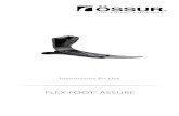 Flex-Foot Assure › library › 13054 › Flex-Foot Assure Instrucci… · Flex-Foot Assure function.! the heel wedge should always be used with the foot. BENCH ALIGNMENT 1. Fit
