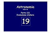 2017-18 Astronomia1 L19 s - unimi.itcosmo.fisica.unimi.it/assets/LezioniAstronomia/astronomia1718/201… · Proprietà delle stelle di neutroni: (a) Raggio Relazione raggio-massa