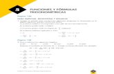 5 FUNCIONES Y FÓRMULAS TRIGONOMÉTRICAS · 3. Demuestra la fórmula II.3 a partir de las fórmulas: sen (α – β) = sen α cos β – cos α – sen β cos (α – β) = cos α