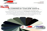 ALUMINCO COLOR DAYS, μια ξεχωριστή προωθητική ενέργεια ... · PDF file Κουφώματα υψηλής αισθητικής και ποιότητας.