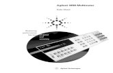 AGILENT TECHNOLOGIES 3458A - Transcatachieved for resistance, acV, and cur-rent. You can measure resistance from 10 µΩ to 1GΩ with midrange accuracy of 2.2 ppm. Finally, the 3458A,