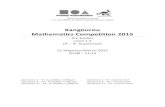 Kangourou Mathematics Competition 2015...2019/08/01  · Level 1-2 (Aʛ - Βʛ Δημοʐικού) 21 Μαρʐίοʑ/March 2015 10:00 – 11:15 Ερʙʐήσεις 1 – 8 = 3 μονάδες