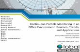 【東京ダイレック】TSI Webinar Continuous …...• Background and Motivation –Workplace monitoring –OPC Theory of Operation –TSI Particle Monitoring Network • >1
