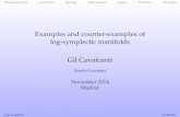 Examples and counter-examples of log-symplectic › ... › madrid2014.pdf · PDF file Examples and counter-examples of log-symplectic manifolds Gil Cavalcanti Utrecht University