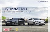 Hyundai i20 · PDF file i20 Exclusive Ποιότητα και άνεση. Οι καλαίσθητες ζάντες αλουμινίου Busan 16’’ χαρακτηρίζουν την