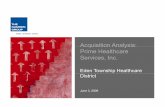 Acquisition Analysis:Acquisition Analysis: Prime Healthcare … › csrogers2000 › camdengroup_slh.pdf · 2011-04-01 · Acquisition Analysis:Acquisition Analysis: Prime Healthcare