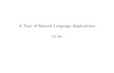 A Tour of Natural Language Applications › Lectures › slides › lecture13-applications.pdf · Quiz Last class we discussed the issue of the exploding gradient in RNNs. There are