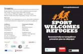 refugees A6 v2 - Sport Inclusion · 2017-09-26 · Πρόγραμμα Μετά την είσοδο των προσφύγων στην ΕΕ το 2015, πολλά αθλητικά σωματεία,