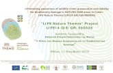 “LIFE Natura Themis” Project LIFE14 GIE/GR/000026 · The LIFE14 GIE/GR/000026 project is funded at a percentage of 60% from the LIFE financial instrument “Environmental Governance