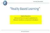 ^Reality Based Learning - sppioanninon.files.wordpress.com · COACHING PROGRAMME UEFA B & A DIPLOMA HFF Coach Educators Γιαʐί͟Reality Based Learning͠ Για βελʐίʙση