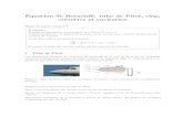 Equation de Bernoulli: tube de Pitot, clap, crevettes et cavitation · 2020-02-02 · Equation de Bernoulli: tube de Pitot, clap, crevettes et cavitation Notes de cours: Chapitre