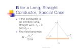 B for a Long, Straight Conductor, Special Caseocw.nctu.edu.tw/course/physics/physics2_lecturenotes/970501.pdf · (SLIDESHOW MODE ONLY) Magnetic Field of a Wire, 3 ... Maxwell added