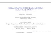 DEZA GRAPHS WITH PARAMETERS (n, k, k-1, a) AND = 1 › wl2018 › pdf › wl2018_kabanov.pdf · DEZA GRAPHS WITH PARAMETERS (n, k, k-1, a) AND = 1 VladislavKabanov Institute of Mathematics
