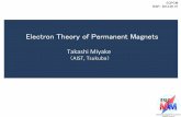 Electron Theory of Permanent Magnets...(1) Grain boundary phase: microscopic structures and composition (2) Magnetic properties at interfaces (3) Relation between MCA and coercivity
