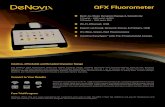 QFX Fluorometer - DeNovix · Intuitive, Affordable and Broadest Dynamic Range The DeNovix QFX Fluorometer offers the widest dynamic range, greatest sensitivity and ground-breaking