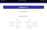 Lecture 11 - Stanford Universitysporadic.stanford.edu › quantum › lecture11.pdf · Lecture 11 Daniel Bump May 29, 2019 V V W V W V R( ) L( ) L( ) V V W V W V L( R() ) L( ) ConvolutionThe