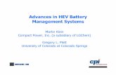 Advances in HEV Battery Management Systemsmocha-java.uccs.edu/dossier/RESEARCH/2006saeconvpres-.pdf · CONVERGENCE 2006 5 Paper 2006-21-0060 Importance of SOC, SOH Estimation a c