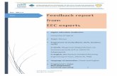 Doc. 300.1.3 Feedback report from EEC experts...In English: Mechanical and Manufacturing Engineering (4 Years, 240 ECTS, PhD) ... The allocation of the percentages for each exam, as